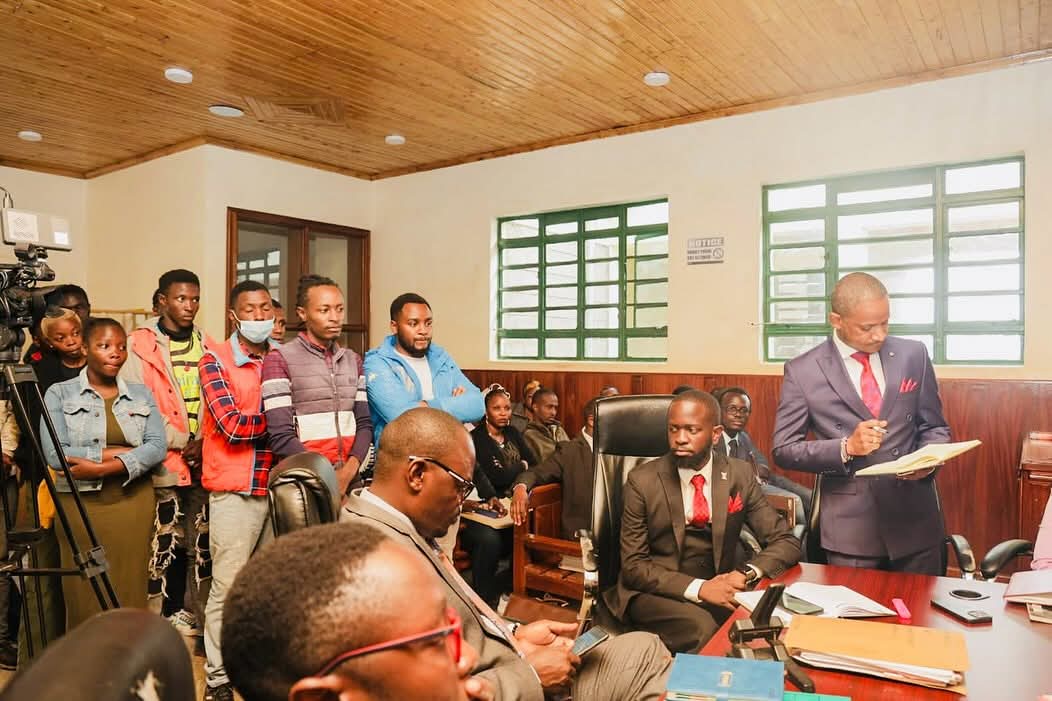 Babu Owino at kahawa law curts